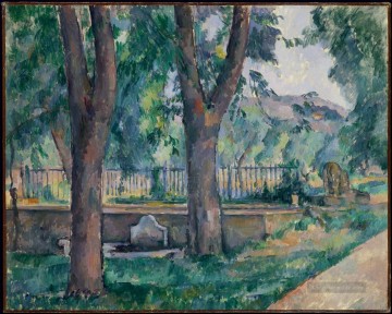  Cezanne Galerie - Waschbecken und Waschplatz in Jas de Bouffan Paul Cezanne